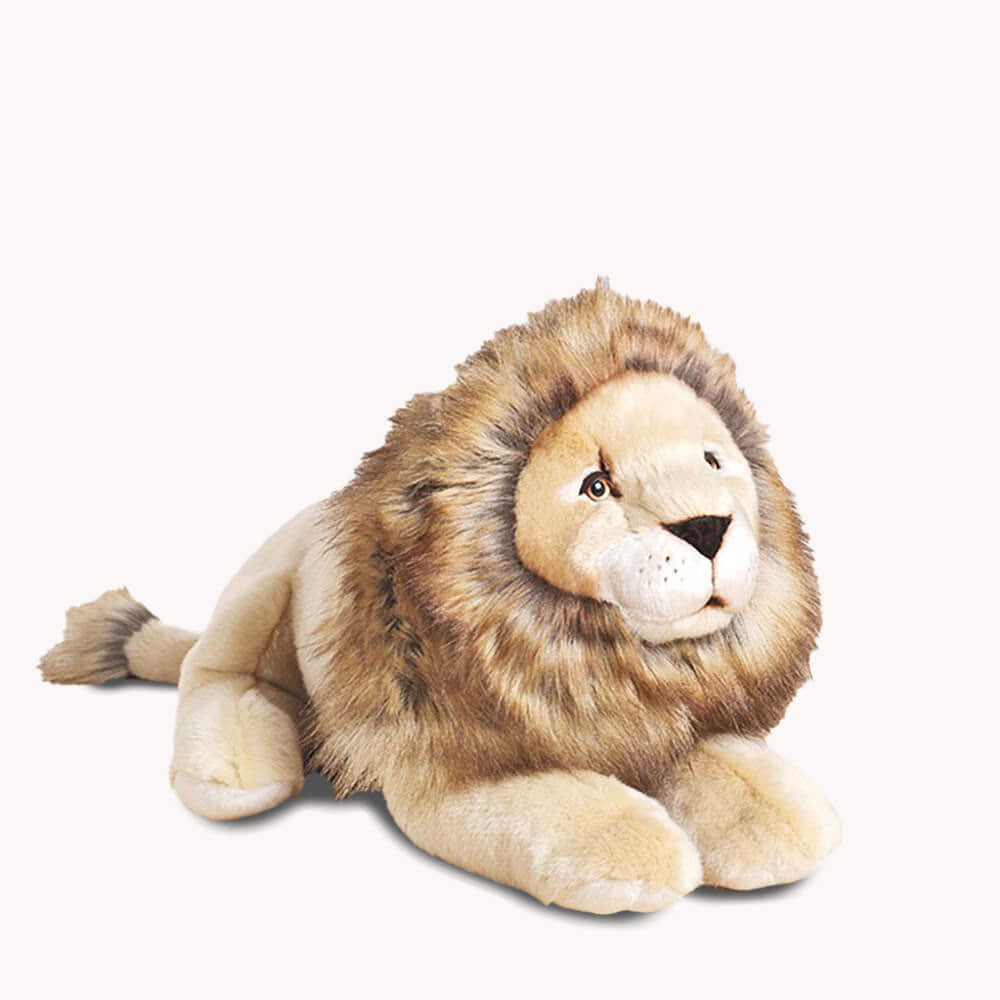 la-pelucherie-melchior-peluche-lion-petit-40-cm-crini-re image 7