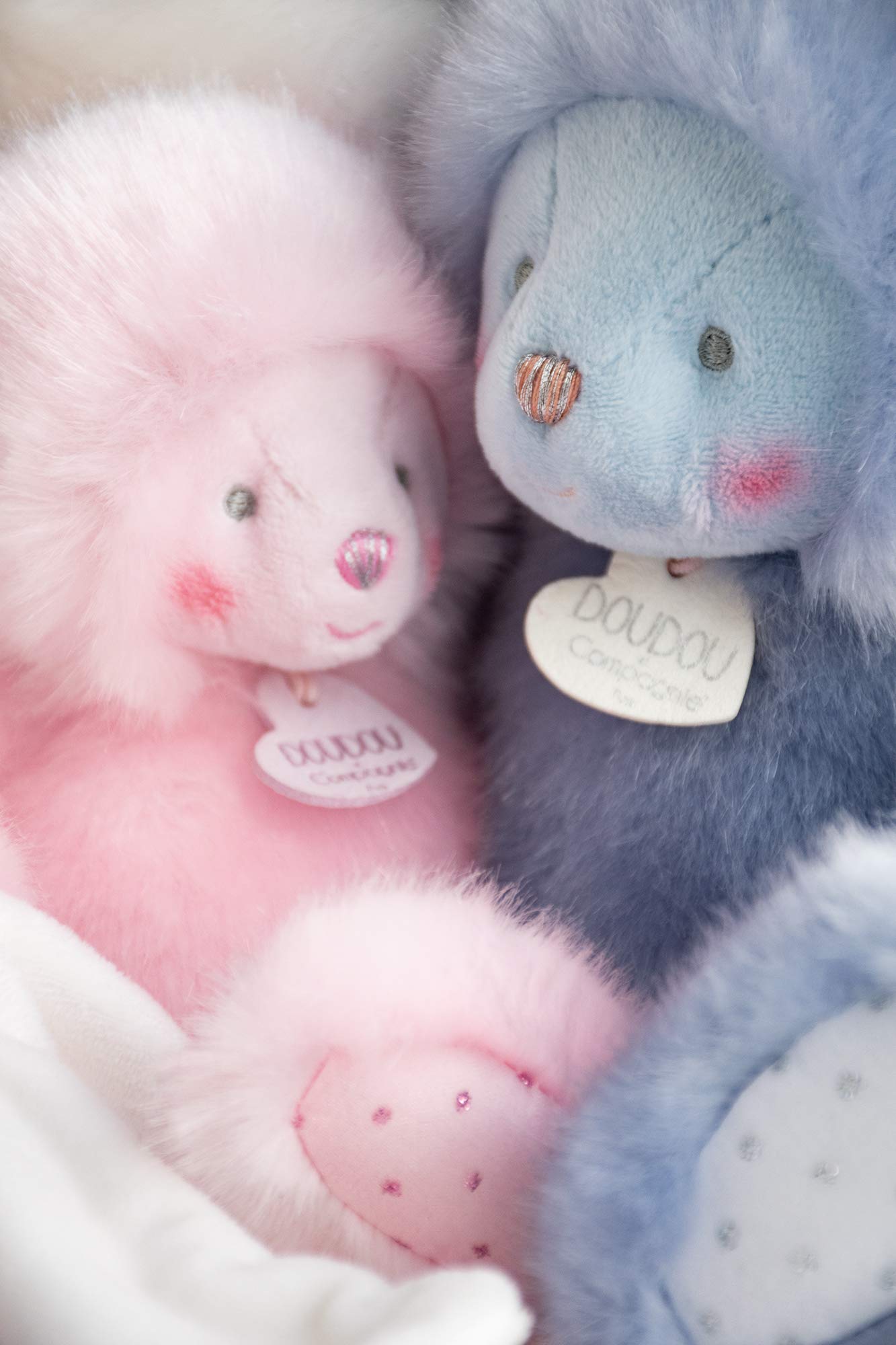 doudou-et-compagnie-les-peluches-dc3551-peluche-ours-rose-22-cm image 3