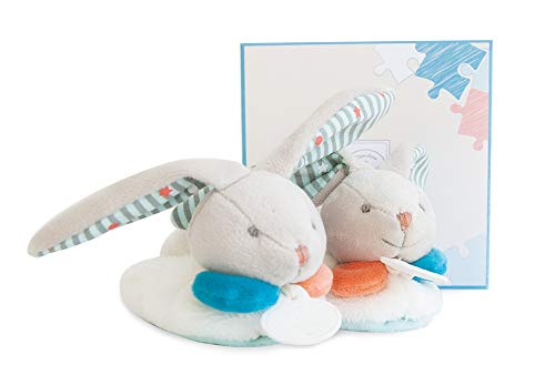 doudou-et-compagnie-chaussons-b-b-lapin-happy-hochet-0-6-mois image 6