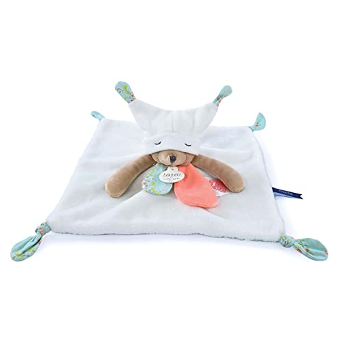 doudou-et-compagnie-petits-fut-s-ours-blanc-doudou-25cm-dc4057 image 8