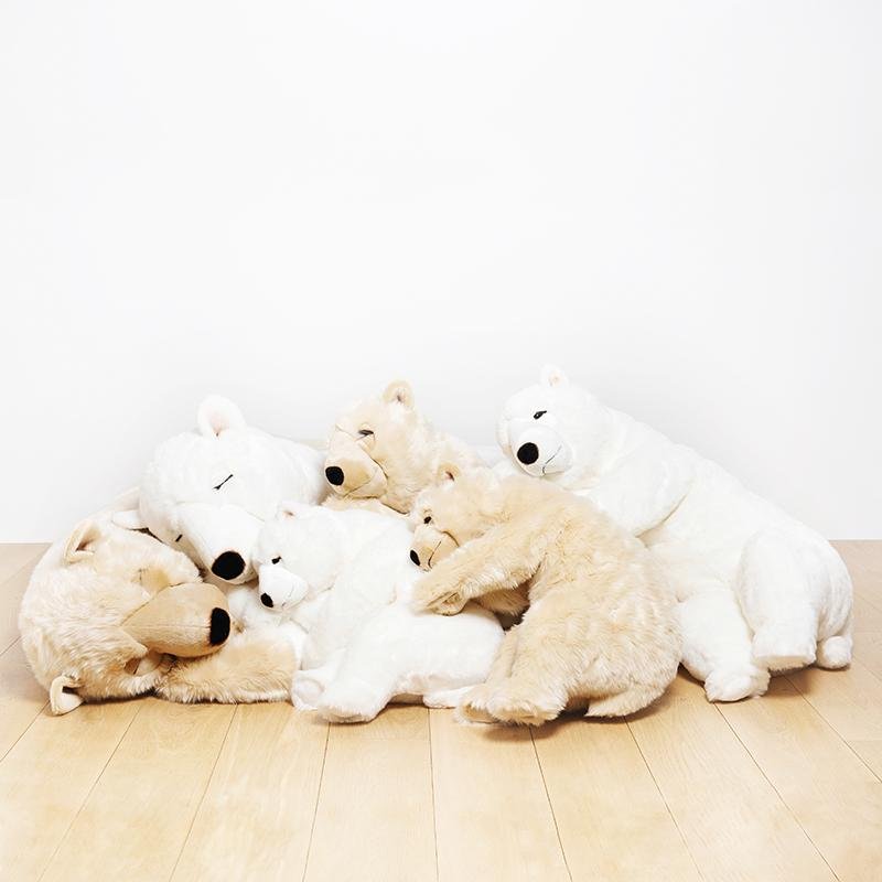 la-pelucherie-ours-lucien-peluche-moyen-65-cm-miel image 5