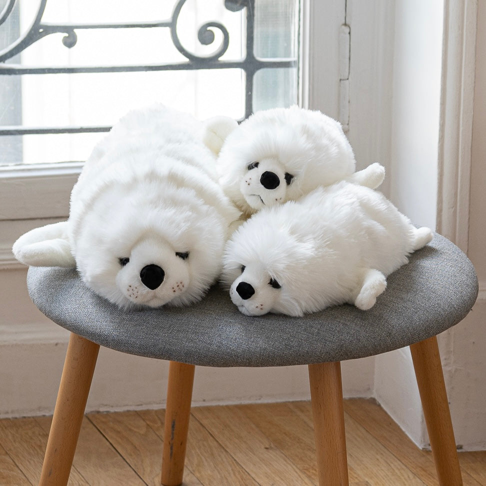 la-pelucherie-ars-ne-peluche-phoque-petit-30-cm-blanc image 5