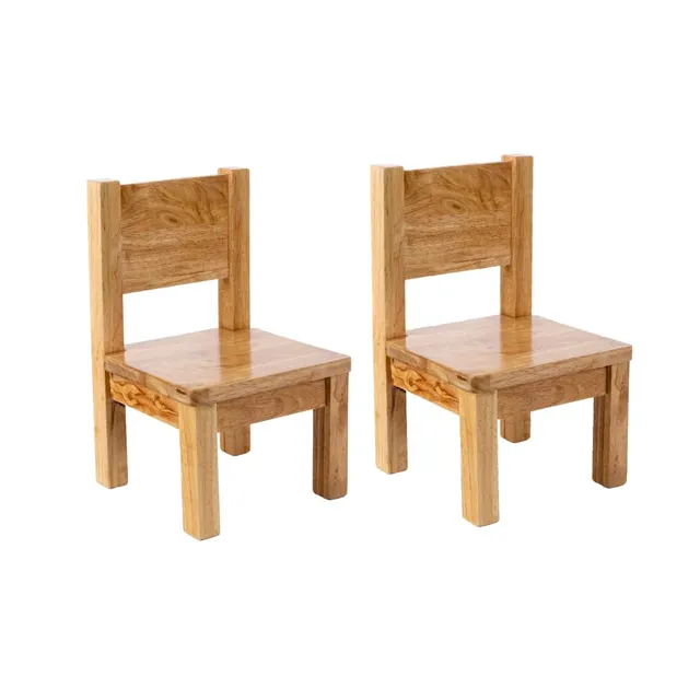 pioupiou-merveilles-lot-2-chaises-blanches-bois-h-v-a-12-mois image 1