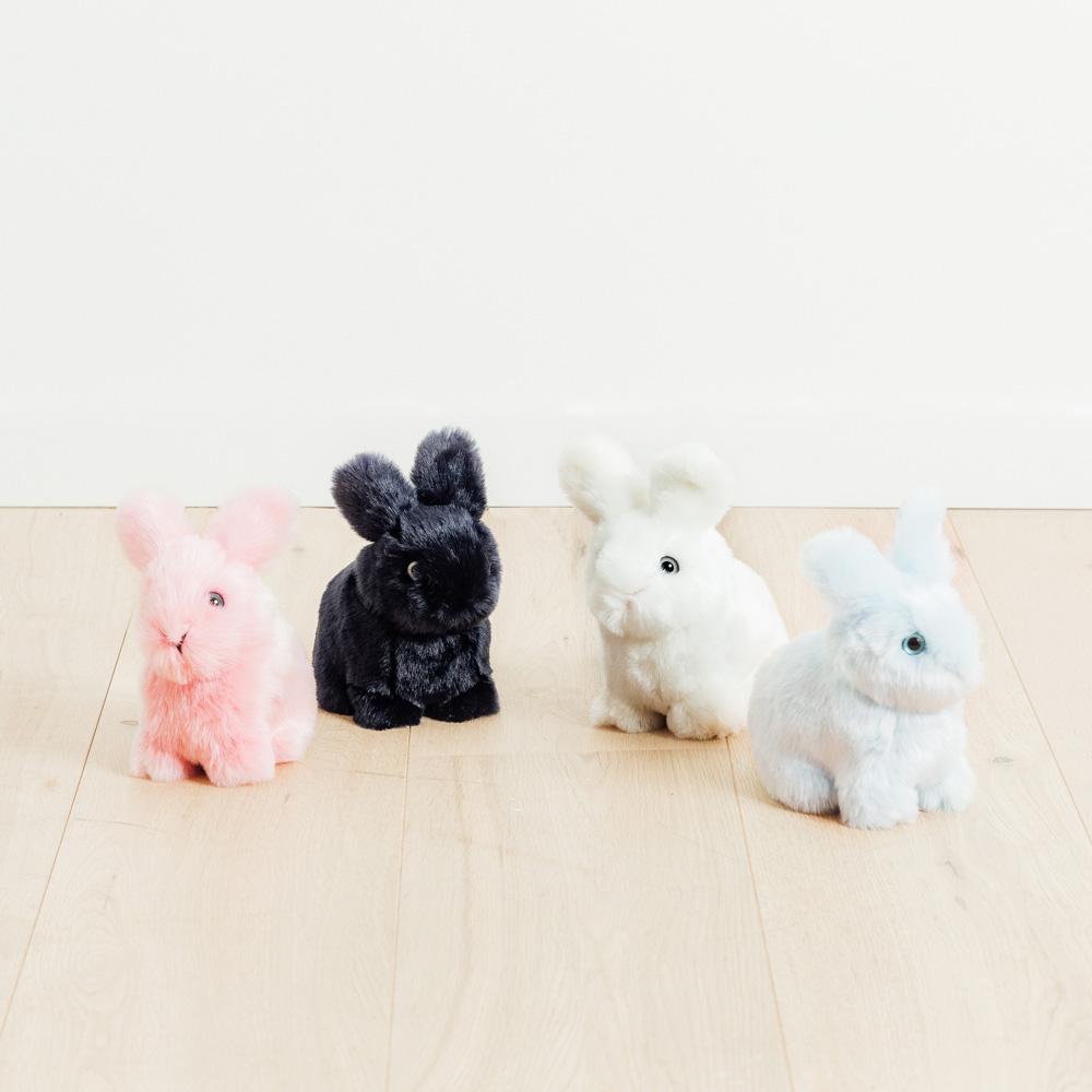 la-pelucherie-lapin-l-on-doudou-mini-15-cm-rose image 5