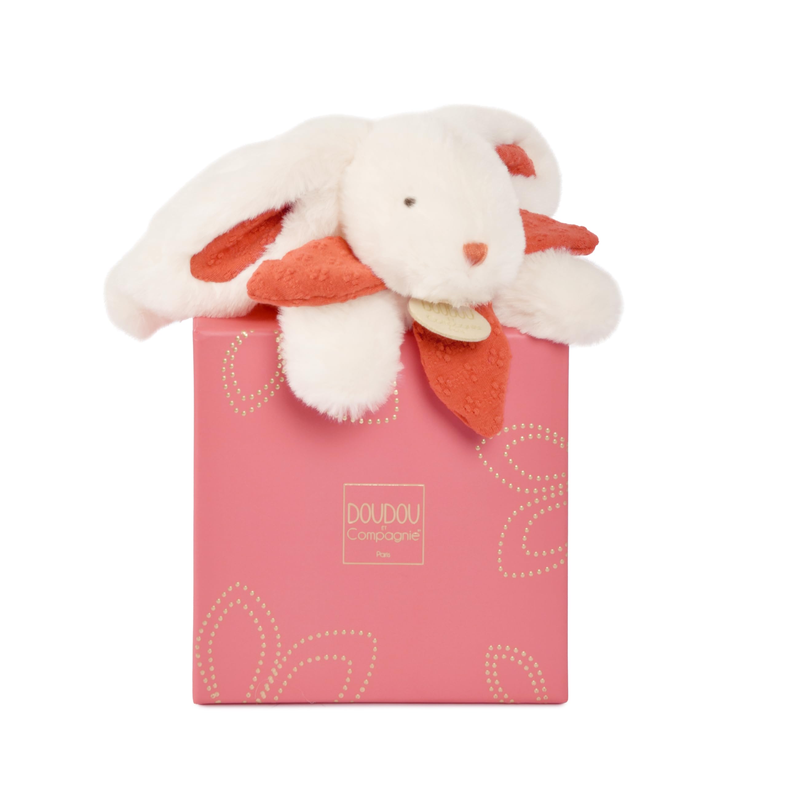 doudou-et-compagnie-happy-doudou-dc3741-doudou-plat-lapin-terracotta image 7