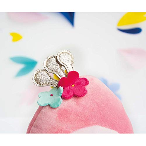doudou-et-compagnie-attache-sucette-flamant-rose-20-cm-tropi-cool image 8
