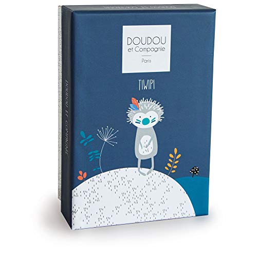 doudou-et-compagnie-tiwipi-peluche-h-risson-21-cm-gris image 6