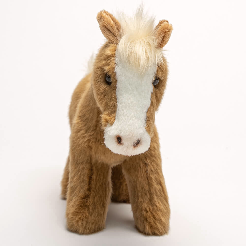 la-pelucherie-campagne-ferme-cheval-henri-peluche-petit-25-cm-alezan image 8
