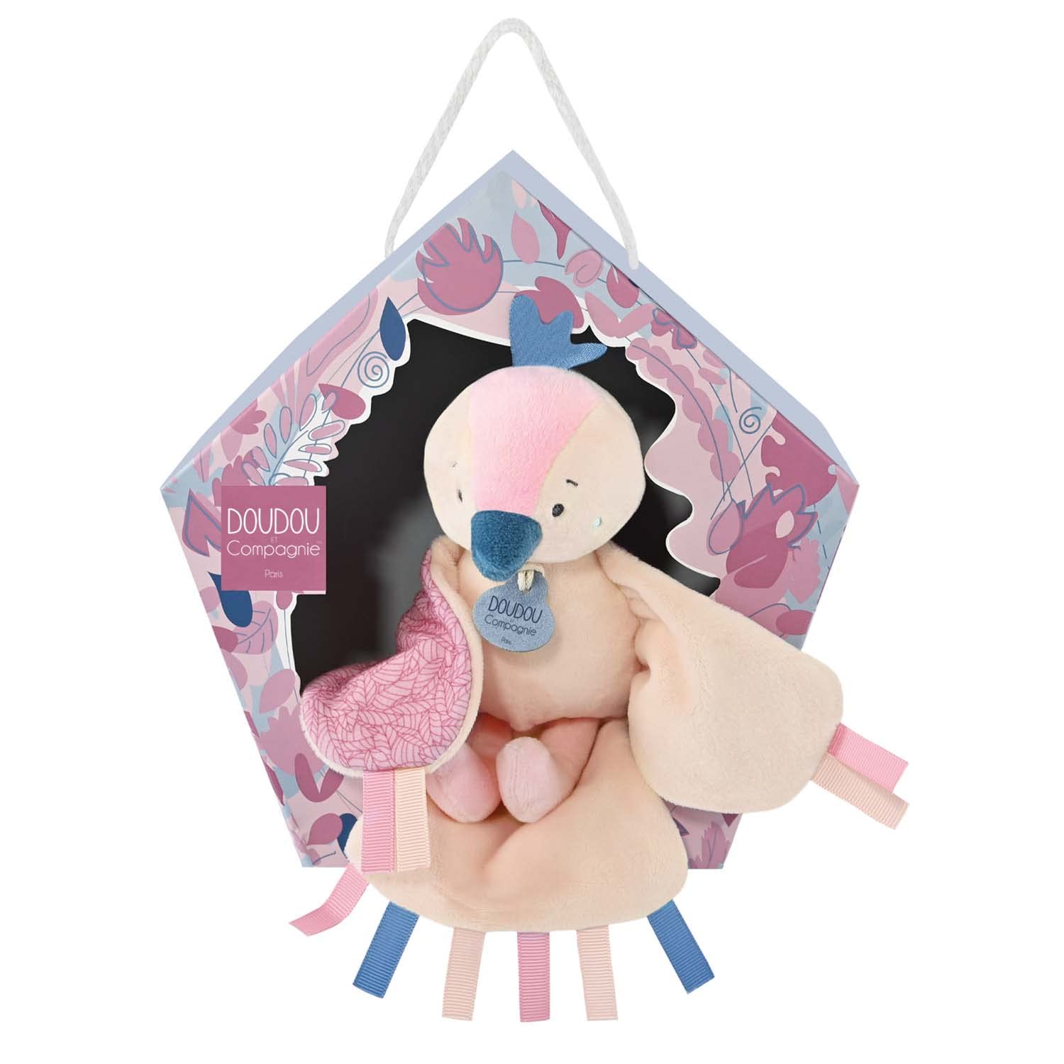 doudou-et-compagnie-dans-mon-jardin-cui-cui-oiseau-vert-23-cm-dc4047 image 7