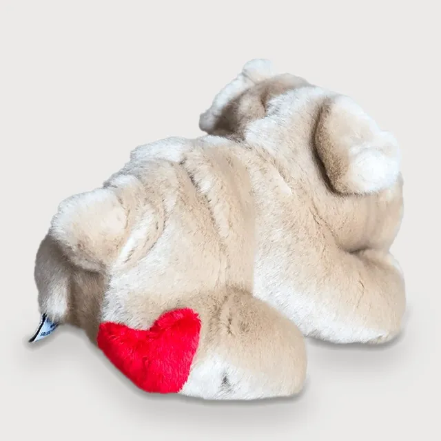 la-pelucherie-hector-mini-rockeur-chien-peluche-c-ur-tatou image 1