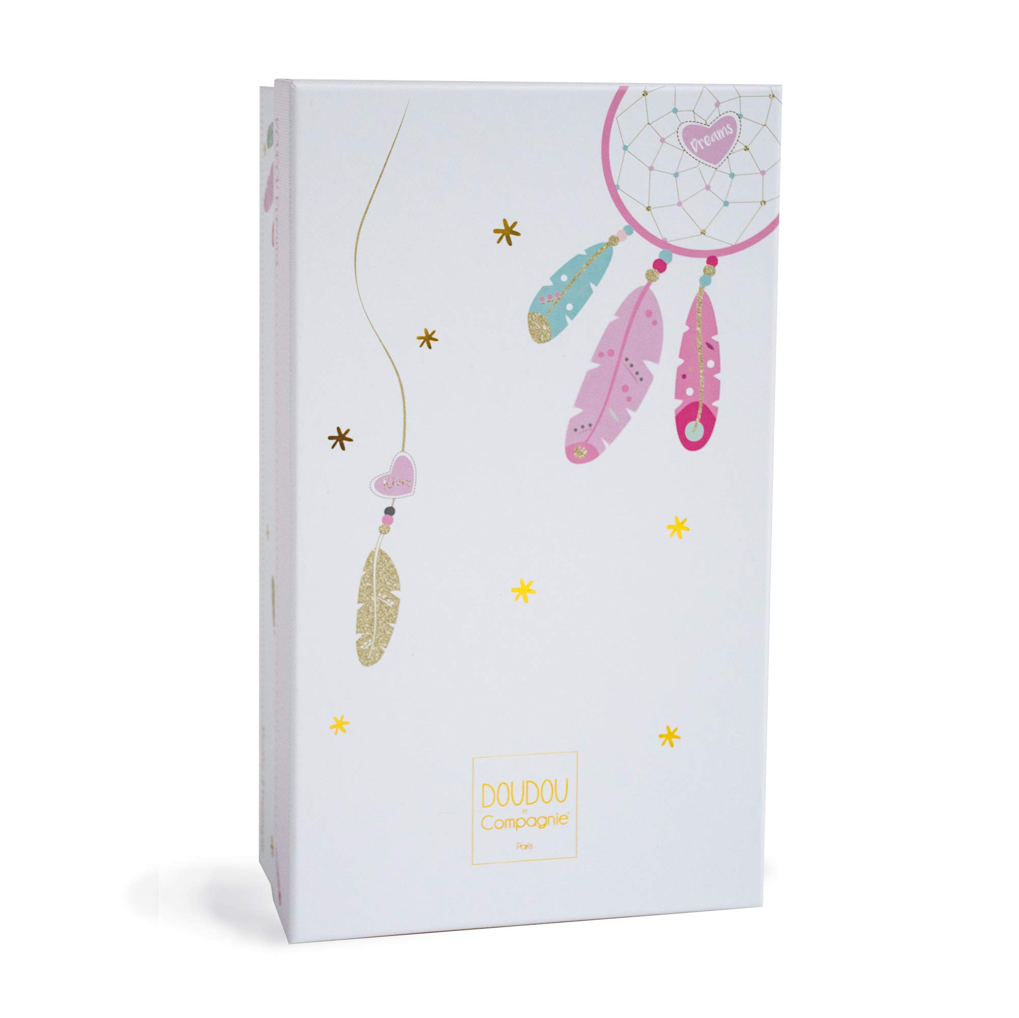 doudou-et-compagnie-attrape-r-ves-dc3543-licorne-doudou-rose-28-cm image 3