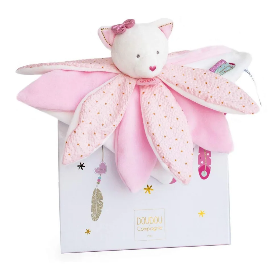 doudou-et-compagnie-attrape-r-ves-doudou-plat-chat-p-tales-26-cm image 1