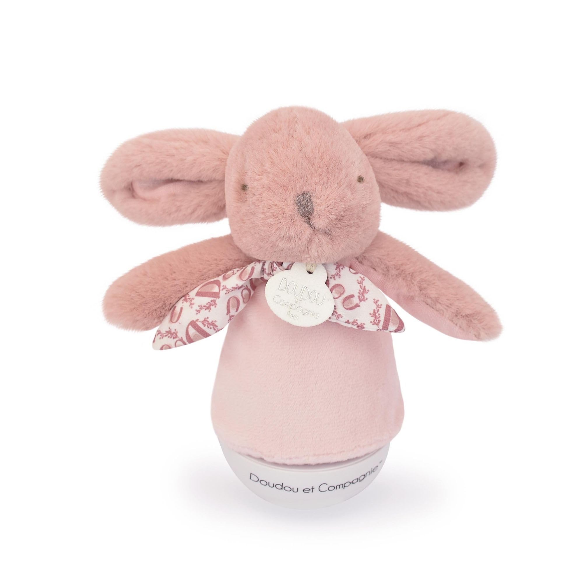 doudou-et-compagnie-veilleuses-culbuto-lapin-veilleuse-rose image 1