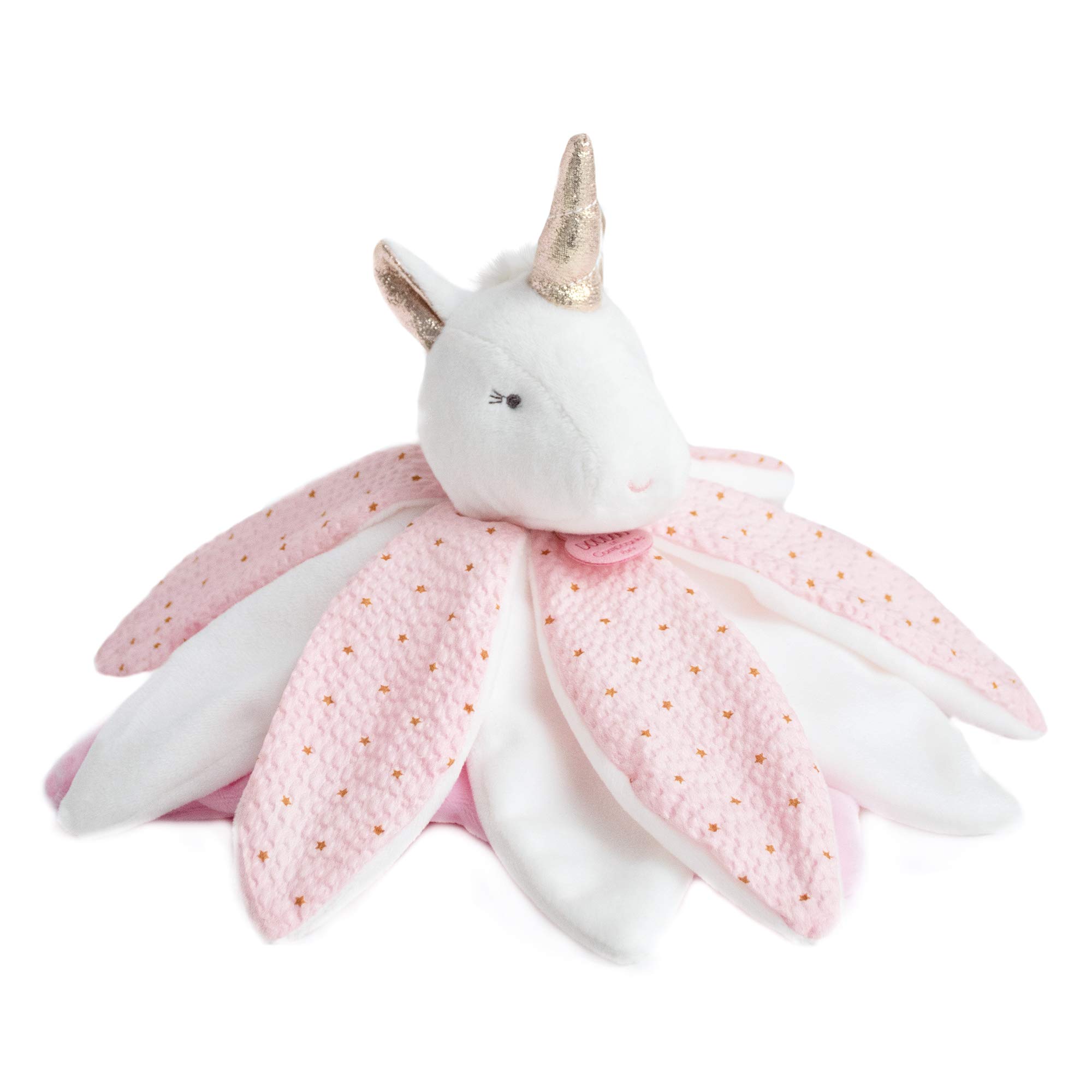doudou-et-compagnie-attrape-r-ves-dc3547-doudou-licorne-rose-26-cm image 2