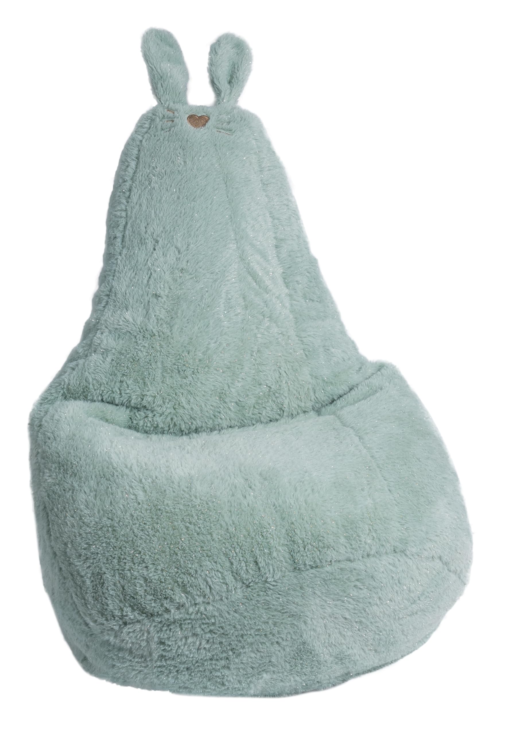 pioupiou-merveilles-pouf-poire-lapin-glitter-vert-enfant image 7