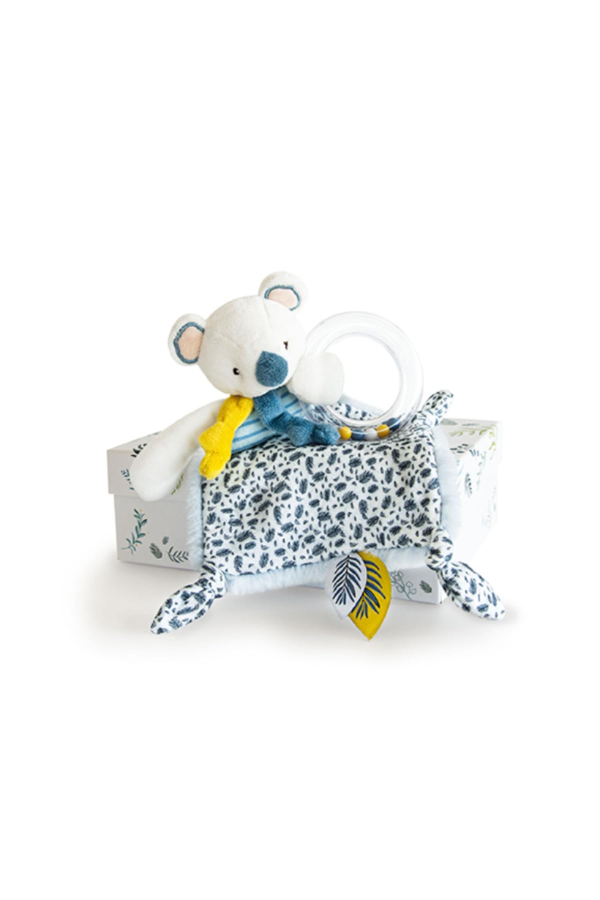 doudou-et-compagnie-yoca-le-koala-dc3666-doudou-hochet-bleu-22-cm image 5
