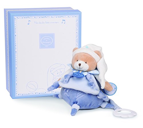 doudou-et-compagnie-petit-chou-ours-peluche-musicale-bleu-16-cm image 4
