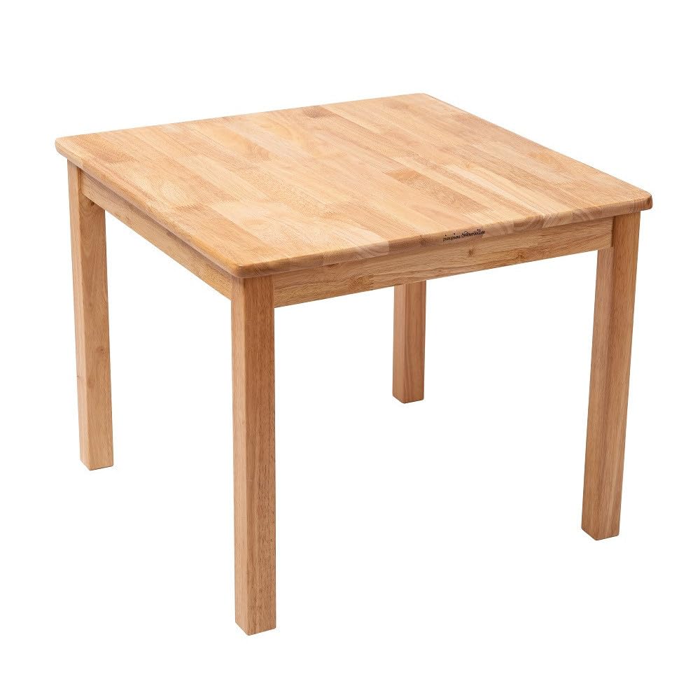 pioupiou-merveilles-table-enfant-naturel-4-7-ans-bois-60x60-cm image 1