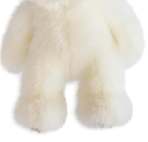 doudou-et-compagnie-porte-cl-s-peluche-ours-blanc-15cm-dc3779 image 8