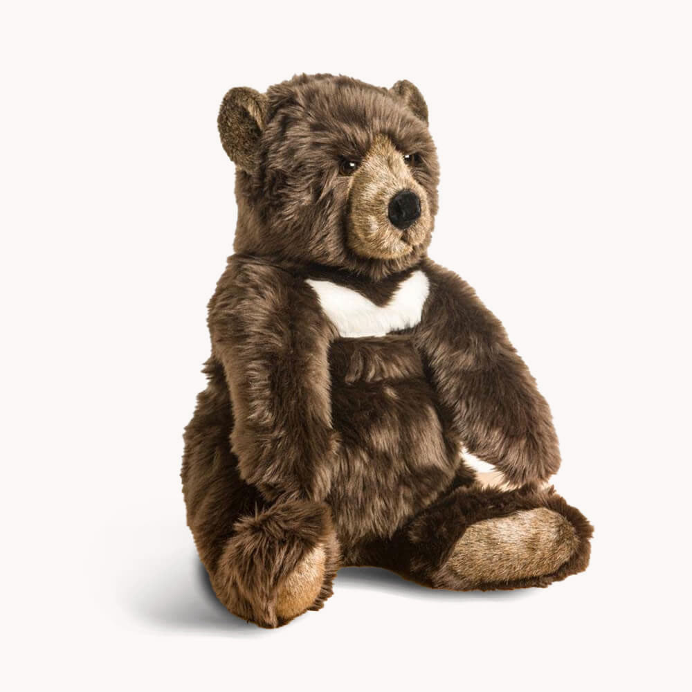 la-pelucherie-ours-gabin-peluche-brun-petit-35-cm image 6