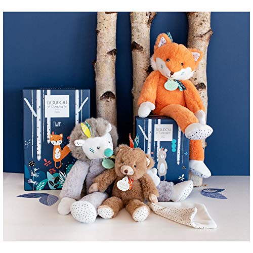 doudou-et-compagnie-tiwipi-dc3630-peluche-ours-marron-21-cm image 8