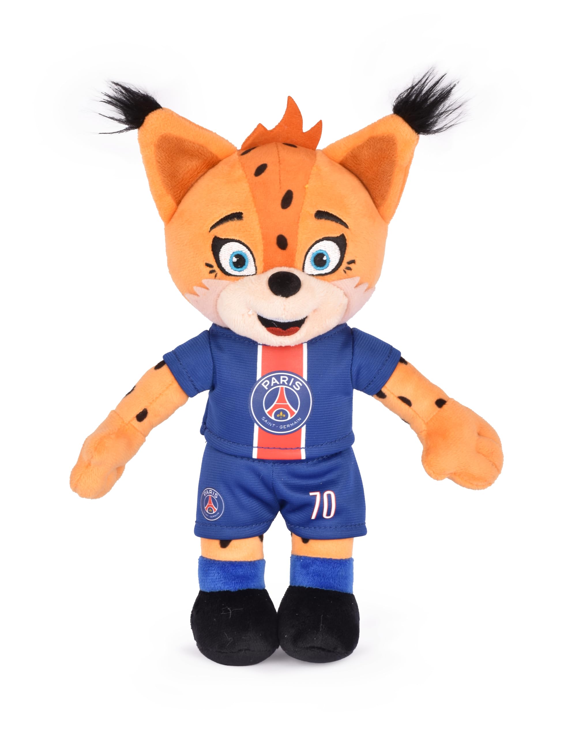 doudou-et-compagnie-psg-peluche-germain-lynx-25-cm-maillot image 4