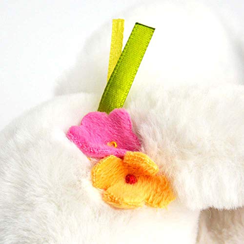 doudou-et-compagnie-lapin-doudou-p-querette-blanc-rose-21cm image 6