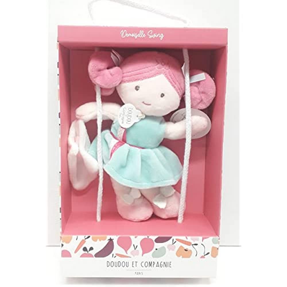 doudou-et-compagnie-ondine-dc3622-poup-e-chiffon-23-cm-bleue image 1