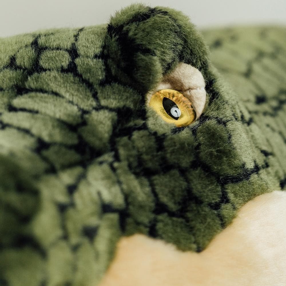 la-pelucherie-crocodile-balthazar-peluche-42-cm-jungle image 2