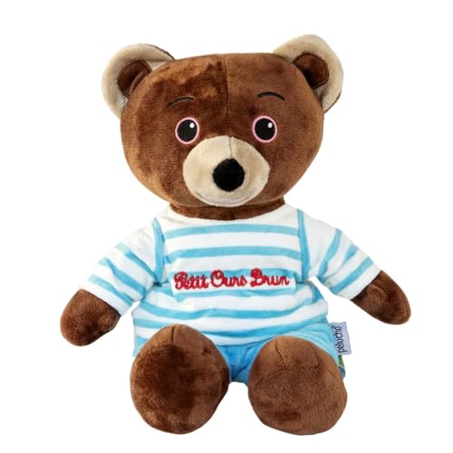 pelucho-peluches-bouillottes-petit-ours-brun-micro-ondable-lavande image 5
