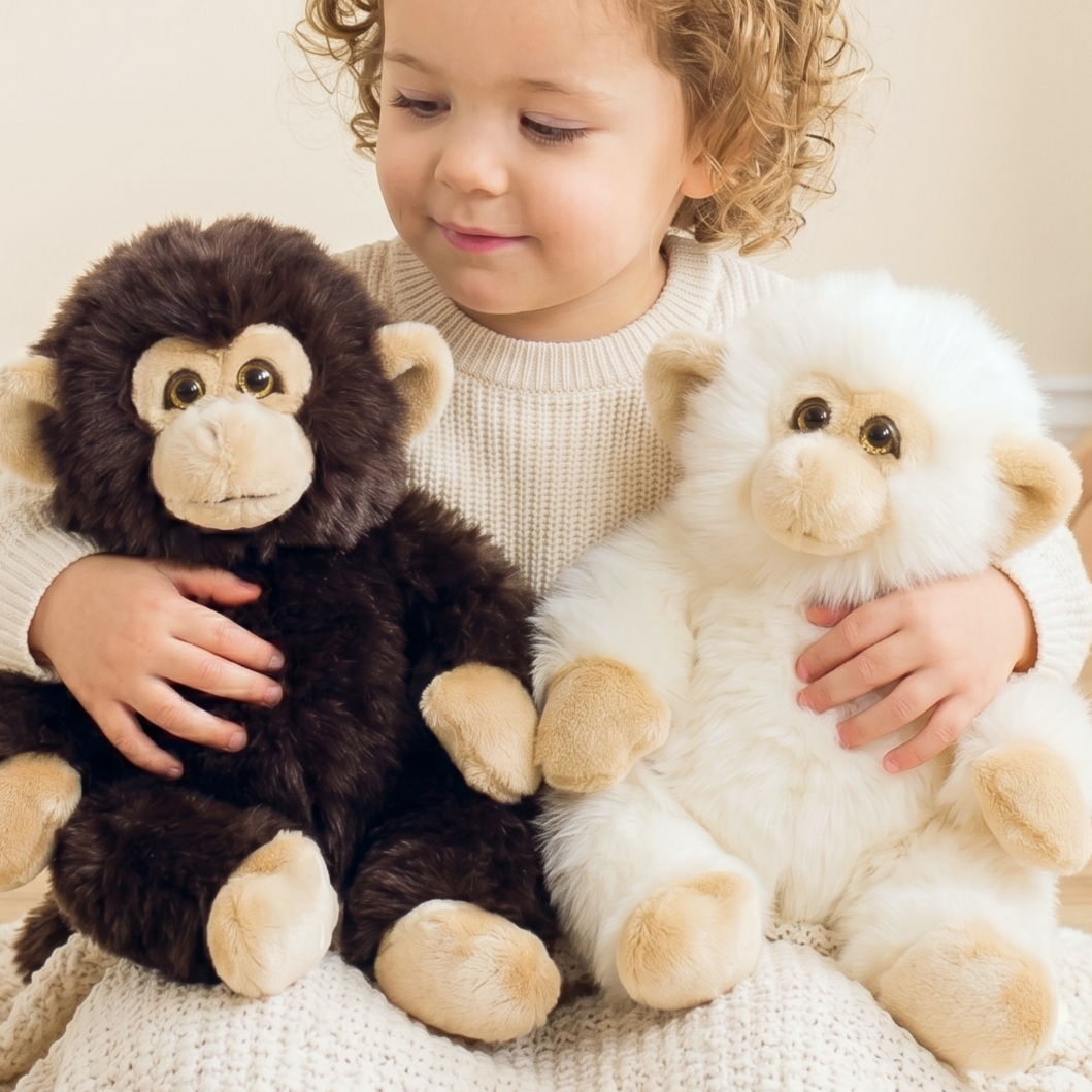 la-pelucherie-jungle-singe-marcel-marron-peluche-petit-35-cm image 5