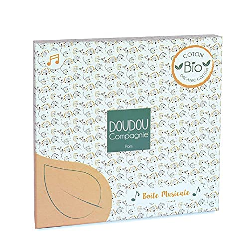 doudou-et-compagnie-coton-bio-pollen-abeille-musical-30-cm-dc3851 image 7