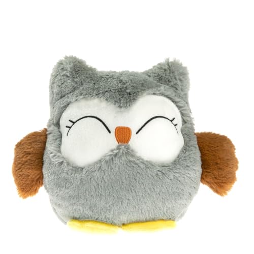 pelucho-bouillotte-peluche-chouette-grise-grains-bl-lavande-france image 5