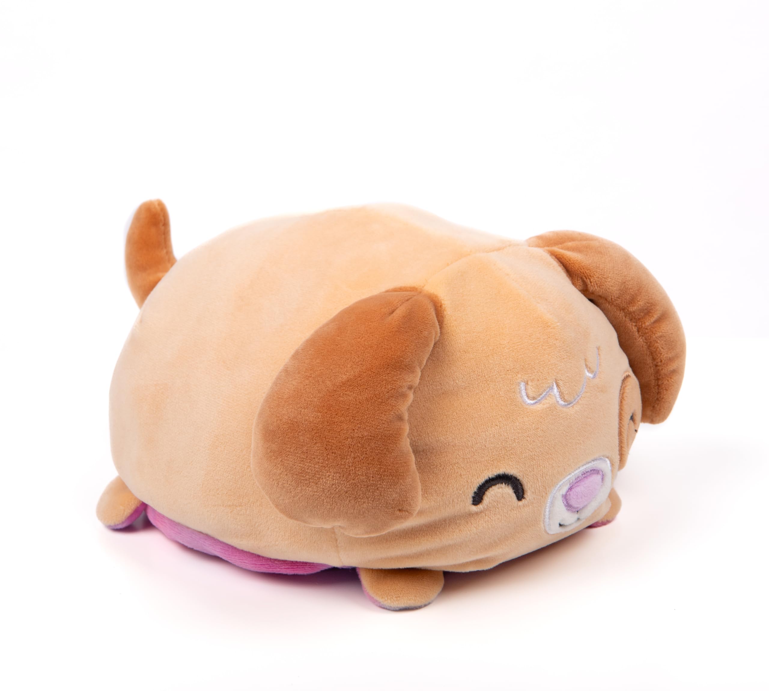 pioupiou-merveilles-cushablez-peluche-r-versible-paxton-puppy-22-cm image 1