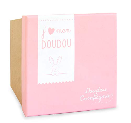 doudou-et-compagnie-les-peluches-dc2914-peluche-lapin-rose-20cm image 8