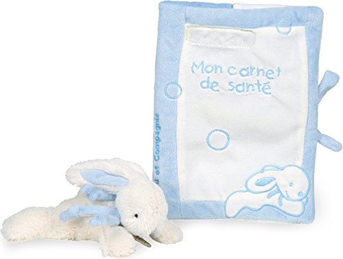 doudou-et-compagnie-lapin-bonbon-prot-ge-carnet-sant-bleu-doudou image 2