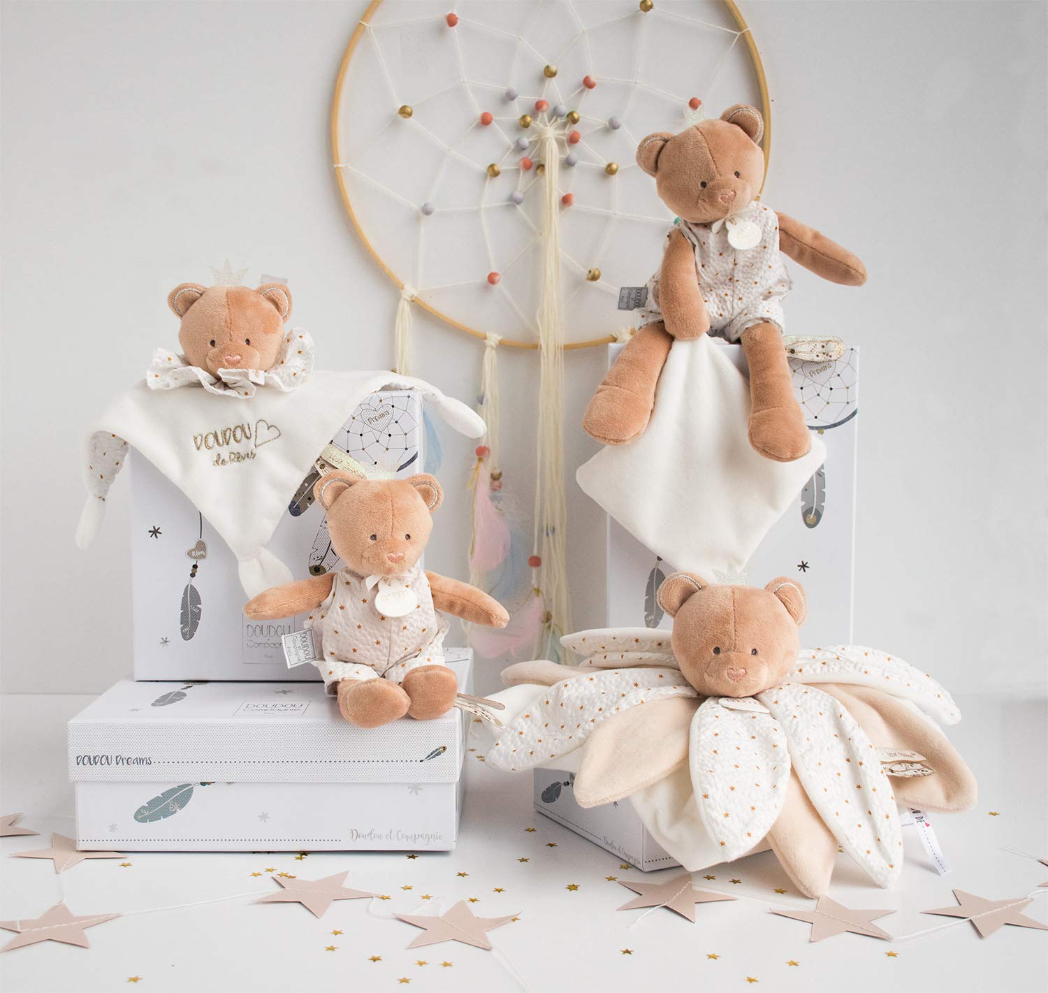 doudou-et-compagnie-attrape-r-ves-dc2792-doudou-plat-ours-taupe-26-cm image 6