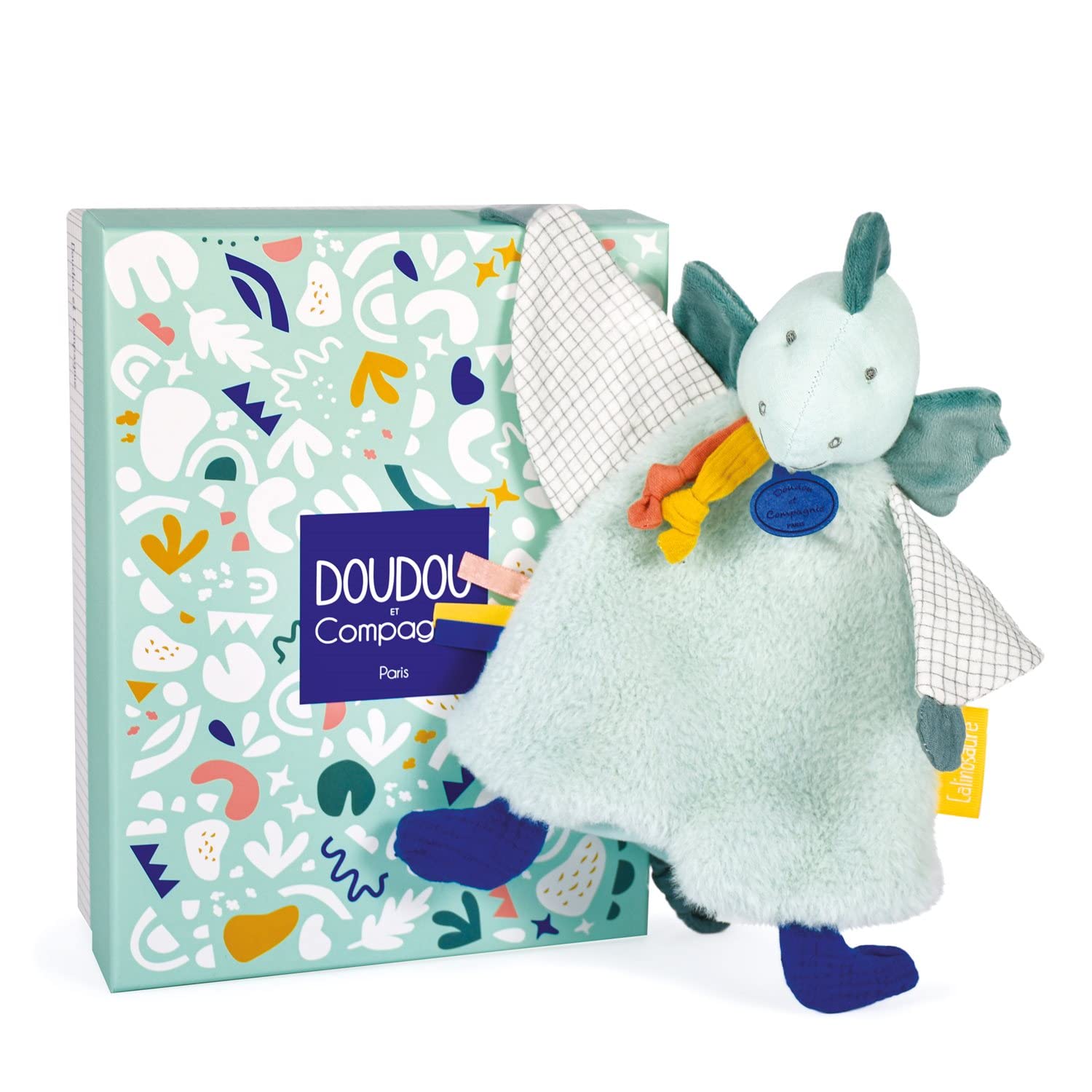 doudou-et-compagnie-marionnettes-dc3940-doudou-dinosaure-vert image 7