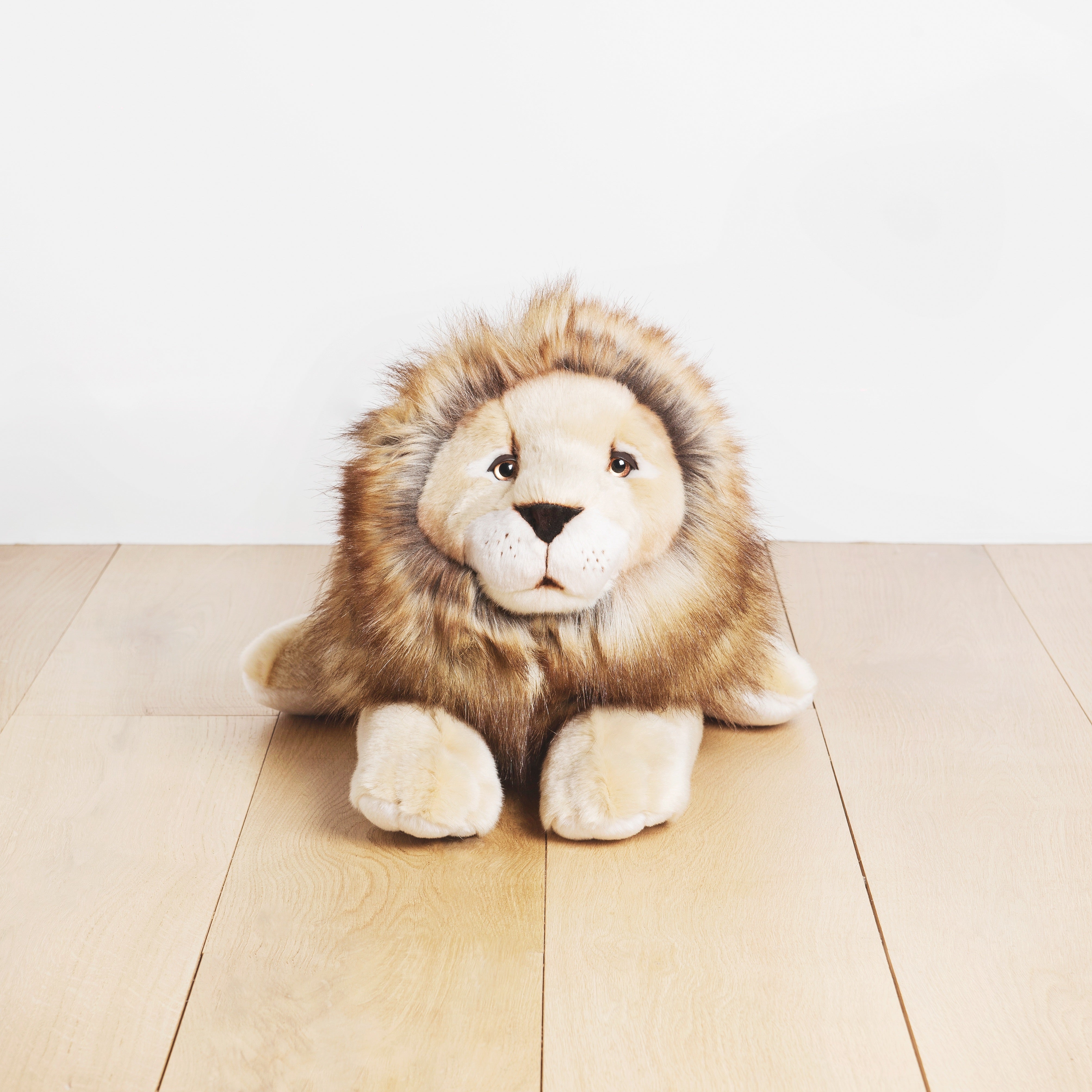 la-pelucherie-melchior-peluche-lion-petit-40-cm-crini-re image 4