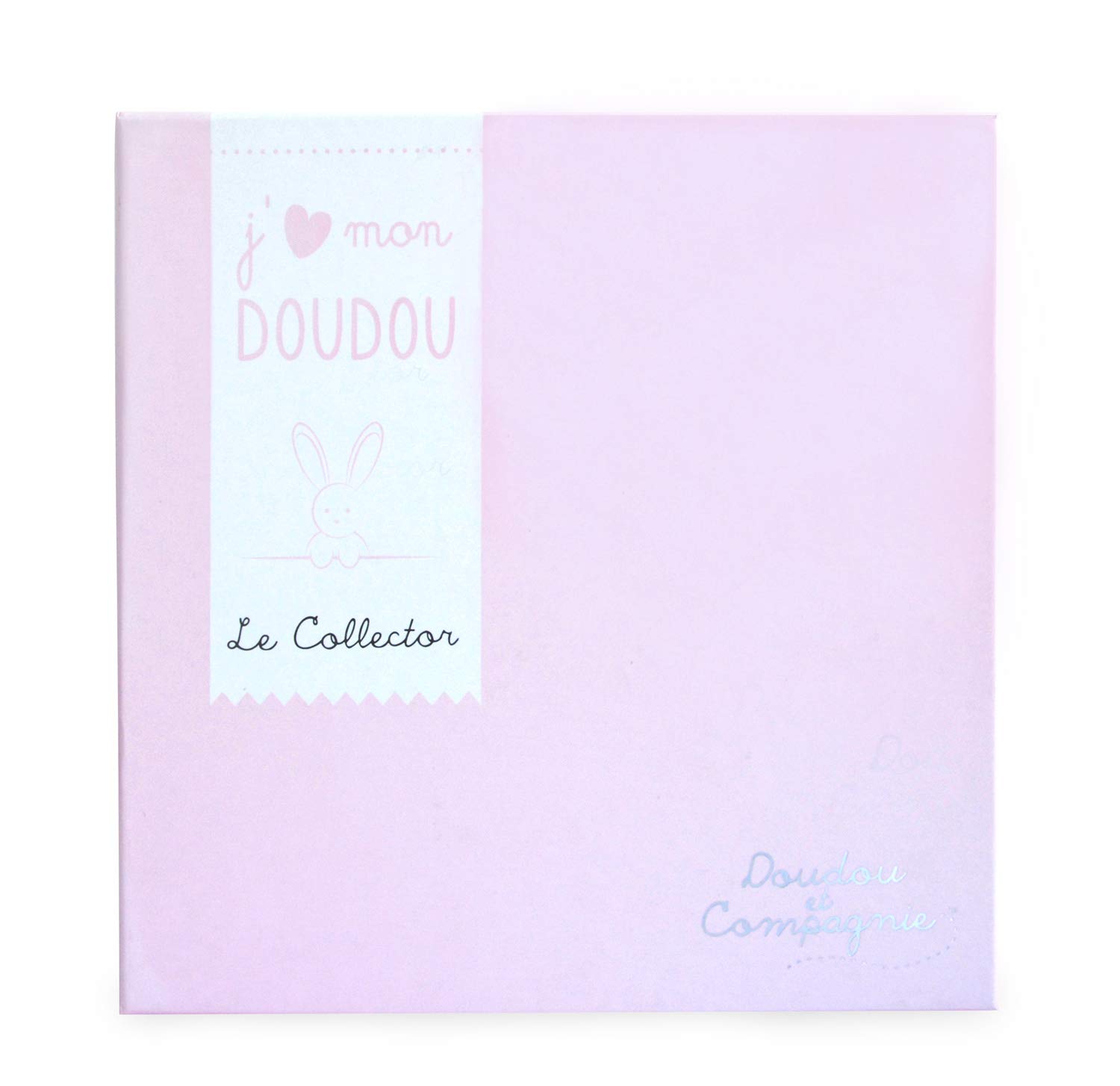 doudou-et-compagnie-les-iconiques-dc2920-doudou-plat-rose-24-cm image 4