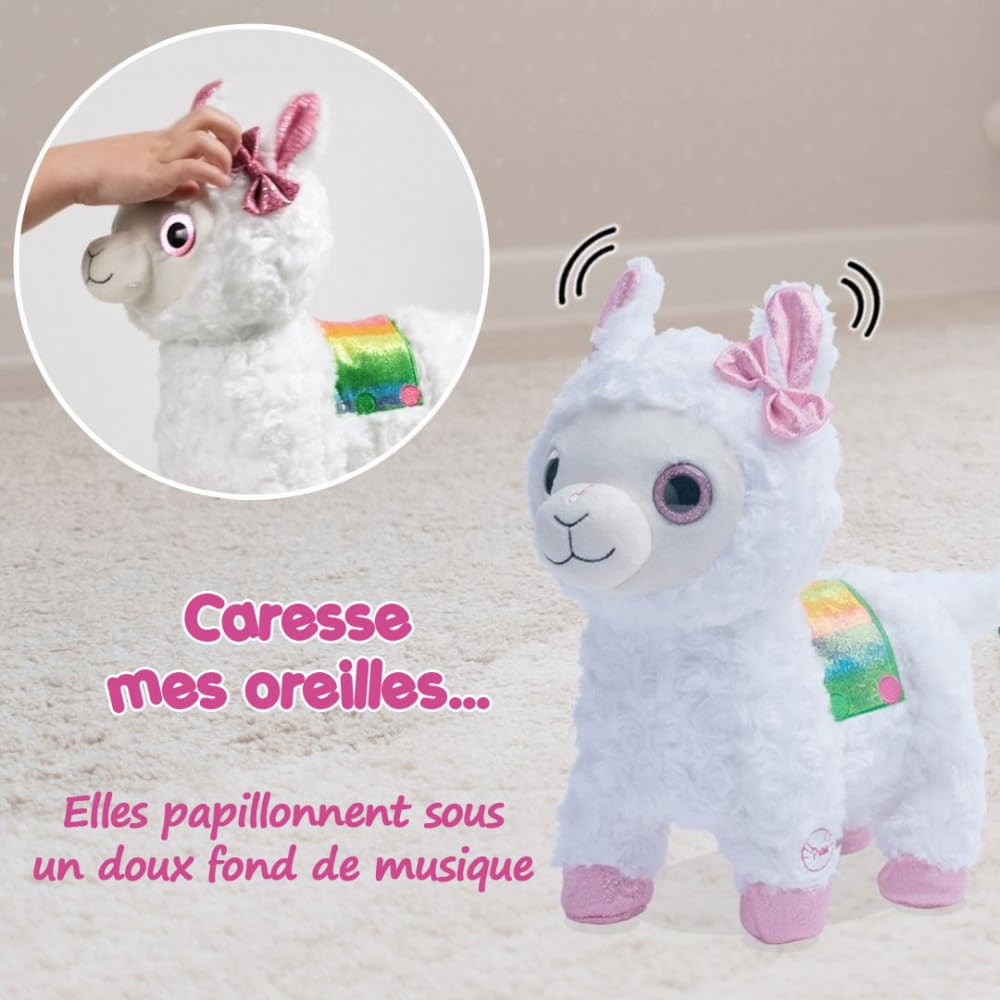 pioupiou-merveilles-popy-peluche-interactive-lama-30-cm image 4