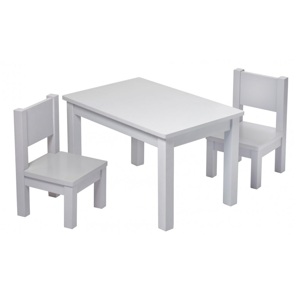 pioupiou-merveilles-montessori-gris-ensemble-table-et-chaises-1-4-ans image 1