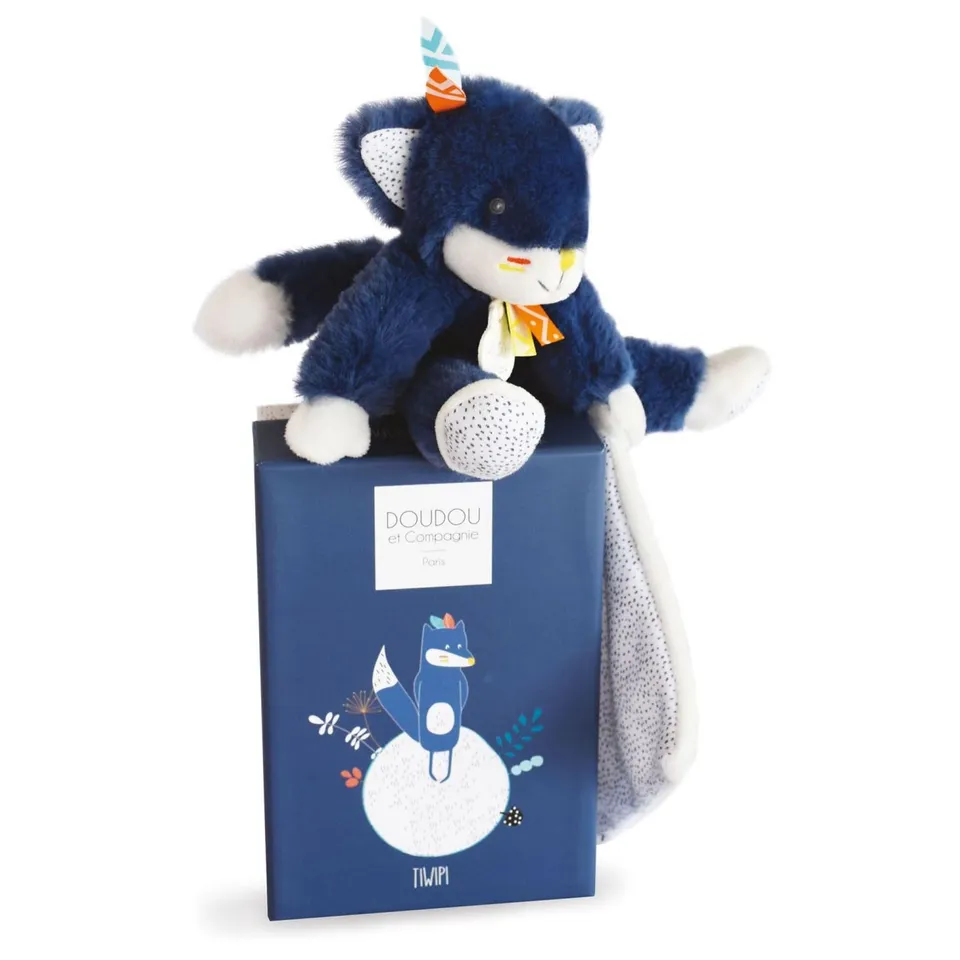doudou-et-compagnie-tiwipi-doudou-pantin-loup-25-cm image 1