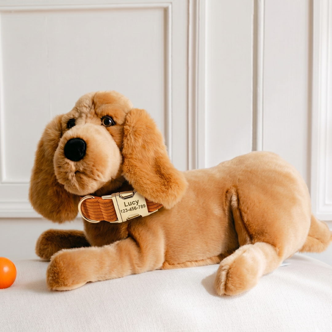 la-pelucherie-cocker-th-o-peluche-chien-petit-30-cm-cousu-main image 5