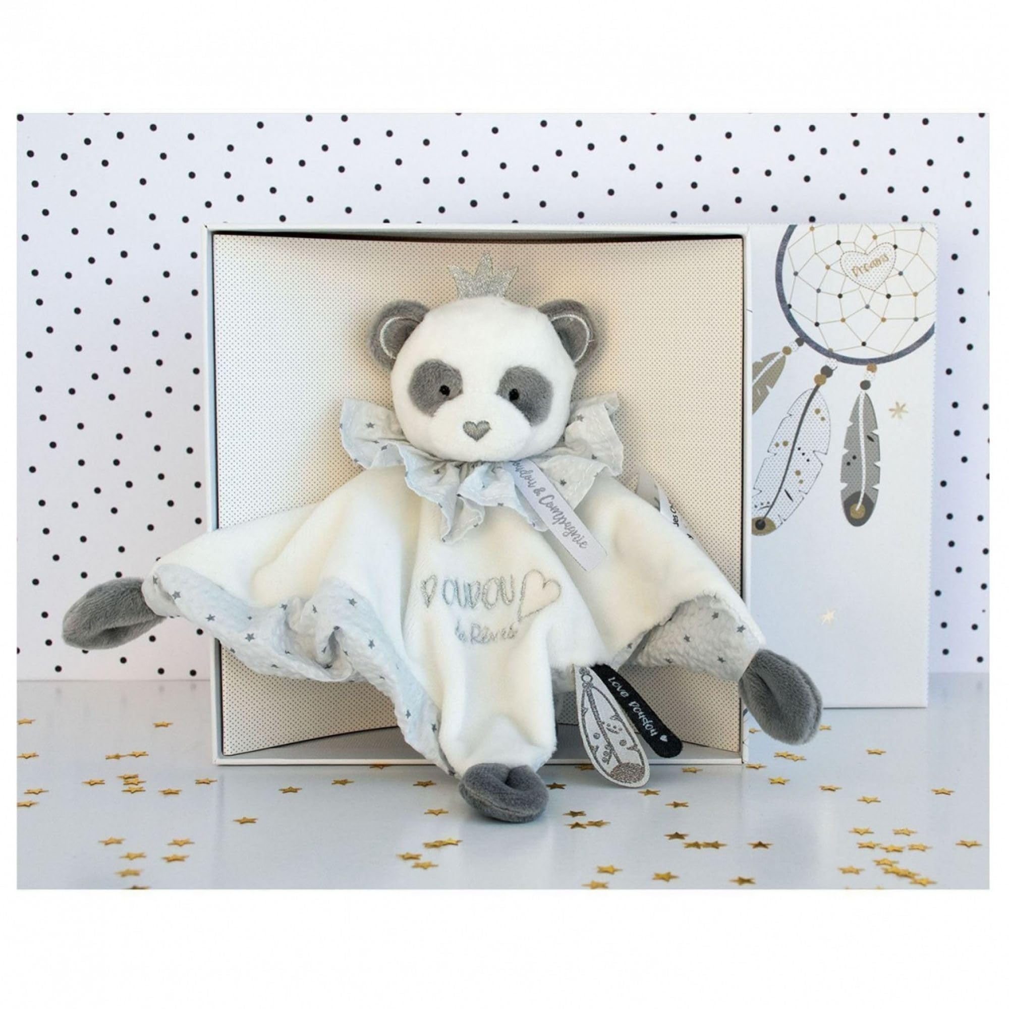 doudou-et-compagnie-attrape-r-ves-dc3536-doudou-panda-gris-20-cm image 5