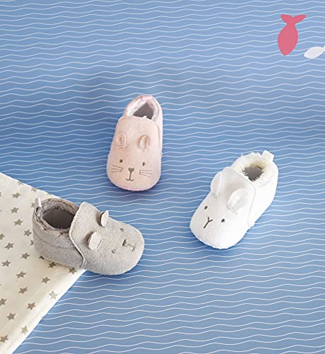 doudou-et-compagnie-chaussons-b-b-gris-frimousses-coton-dc3709 image 5