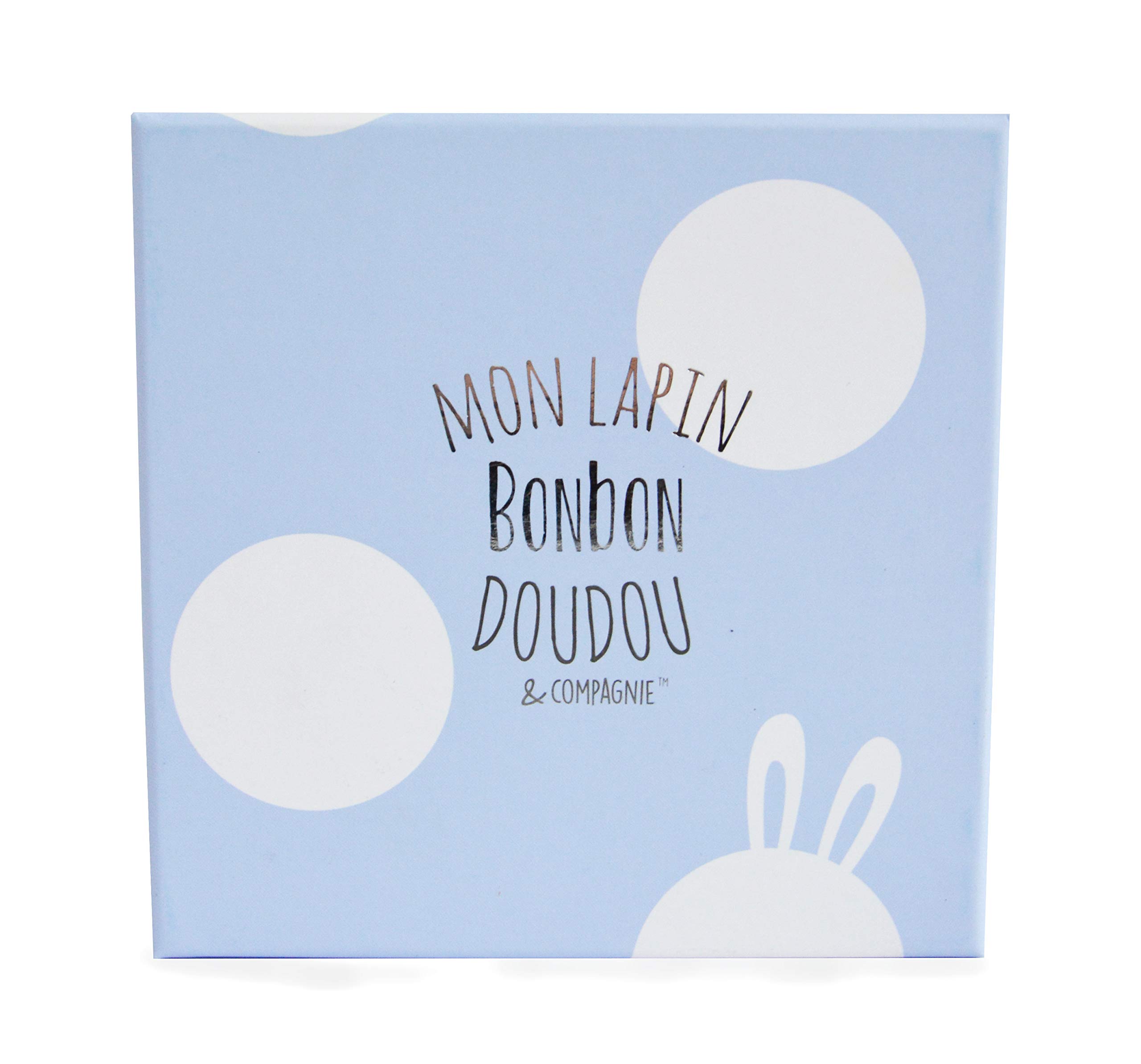 doudou-et-compagnie-lapin-bonbon-doudou-rose-30-cm-bo-te-cadeau image 2