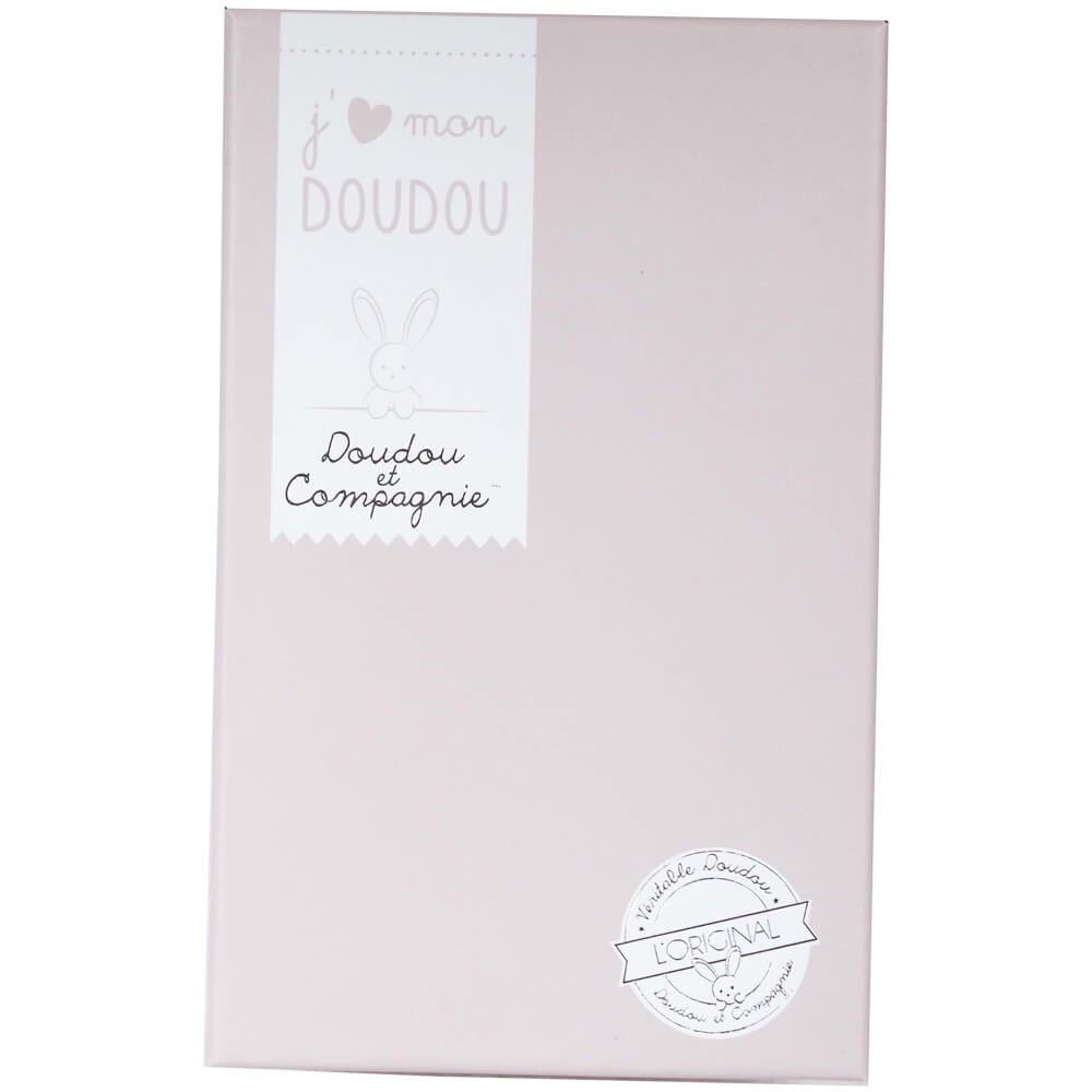 doudou-et-compagnie-iconiques-doudou-202-lapin-plat-taupe-25-cm image 3