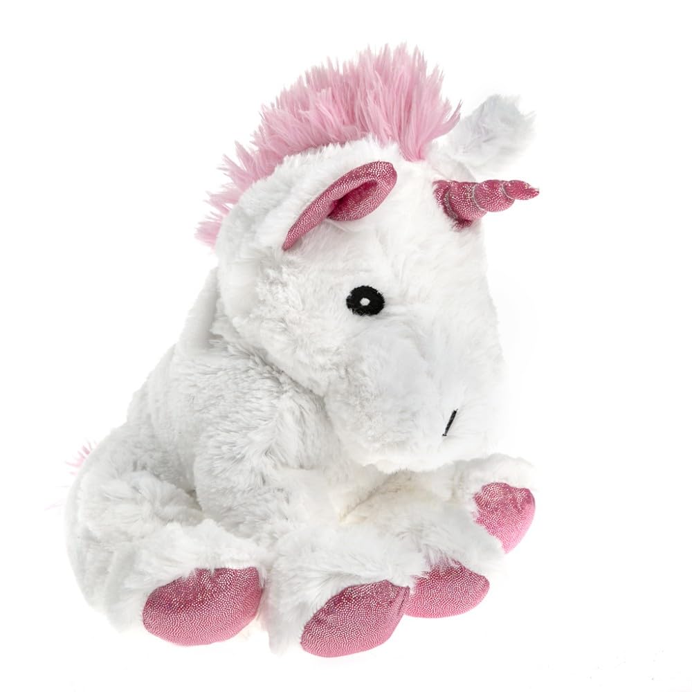 pelucho-peluches-bouillottes-licorne-blanche-bouillotte-peluche-bl-lavande image 2