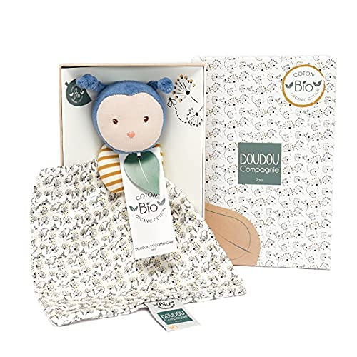 doudou-et-compagnie-pollen-abeille-doudou-plat-jaune-bio image 7